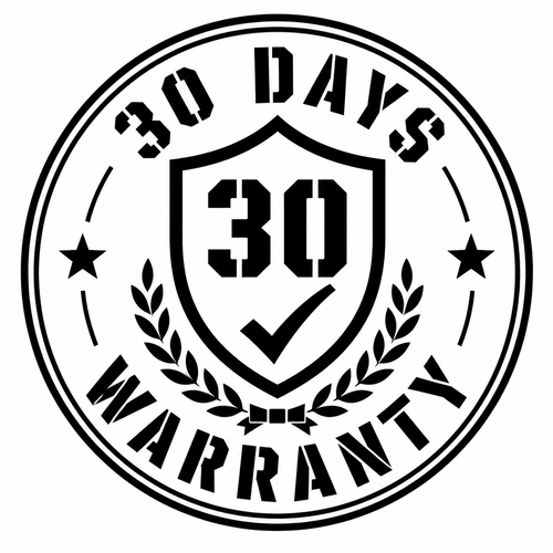 30 Days Warranty